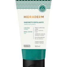 Sabonete Líquido Farmax Hidraderm Esfoliante Erva Doce 180g