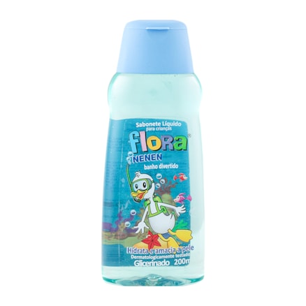 Sabonete Líquido Flora Nenen Glicerinado 200ml