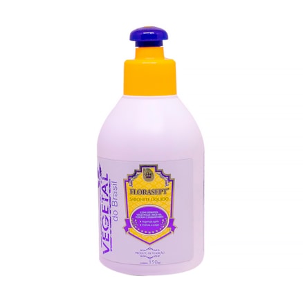 Sabonete Líquido Florasept Vegetal Do Brasil 150ml