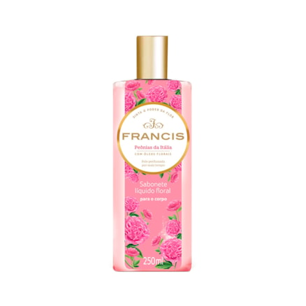 Sabonete Líquido Francis Peonias Da Italia Rosa 250ml