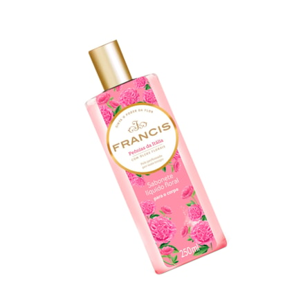 Sabonete Líquido Francis Peonias Da Italia Rosa 250ml