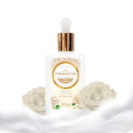 Sabonete Líquido Francis Pump Rosas De Versailles 250ml