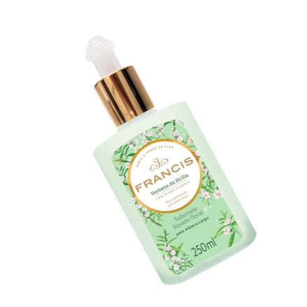 Sabonete Líquido Francis Pump Verbena Da Sicilia Verde 250ml