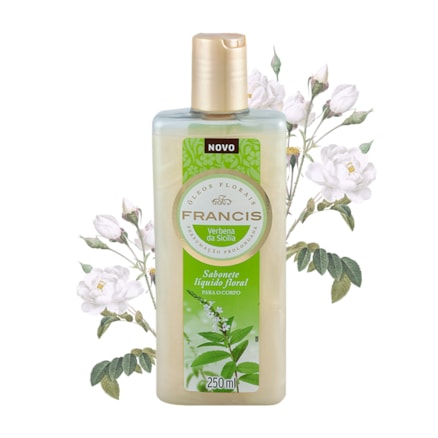 Sabonete Líquido Francis Verbena Da Sicilia Verde 250ml