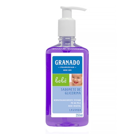 Sabonete Líquido Granado Bebê Lavanda 250ml