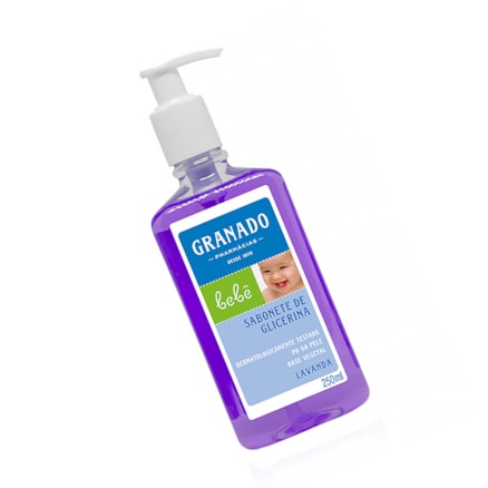 Sabonete Líquido Granado Bebê Lavanda 250ml