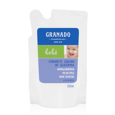 Sabonete Líquido Granado Bebê Refil Lavanda 250ml