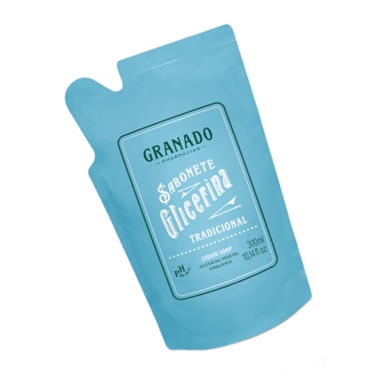 Sabonete Líquido Granado Glicerinado Vegetal Emoliente 300ml