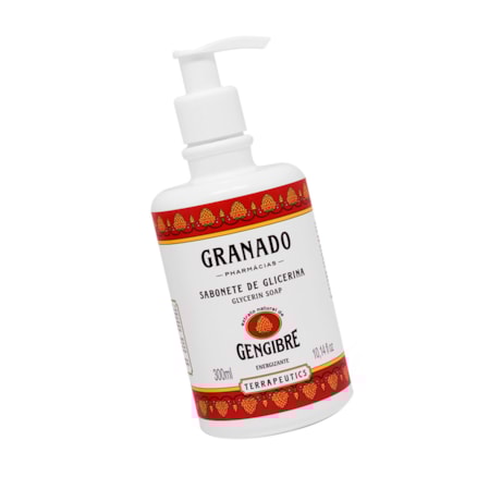 Sabonete Líquido Granado Terapêutico Extrato Gengibre 300ml