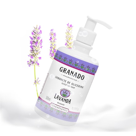 Sabonete Líquido Granado Terapêutico Lavanda Relaxante 300ml