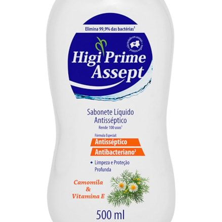 Sabonete Líquido Higiprime Camomila Vitamina E 500ml