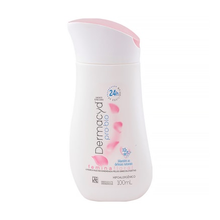 Sabonete Líquido Íntimo Dermacyd Pró Bio Femina Floral 100ml