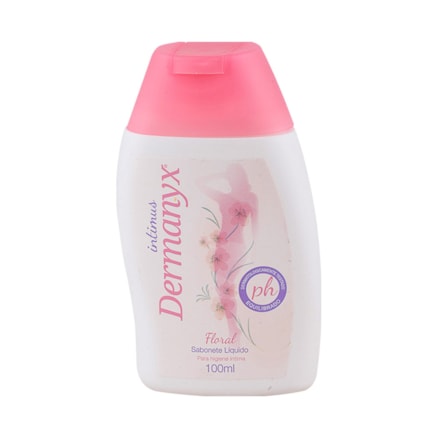 Sabonete Líquido Íntimo Dermanix Floral 100ml