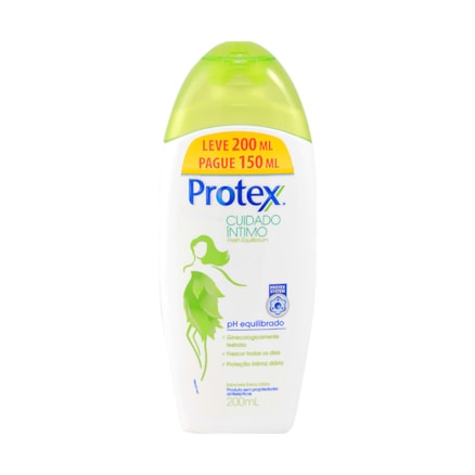 Sabonete Líquido Íntimo Protex Fresh Equilibrium 200ml