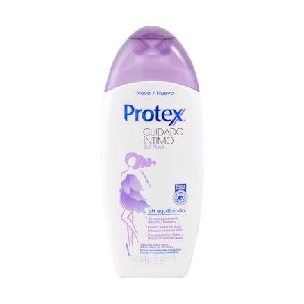 Sabonete Líquido Íntimo Protex Soft Floral Suave 200ml