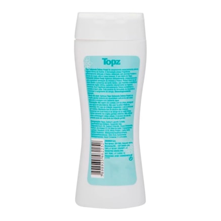 Sabonete Líquido Íntimo Topz Natural Fresh 2 Und 200ml