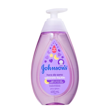 Sabonete Líquido Johnson & Johnson Baby Hora Do Sono 400ml