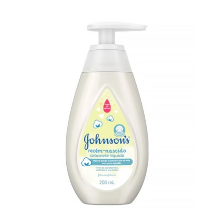 Sabonete Líquido Johnson & Johnson Baby Recém Nascido 200ml