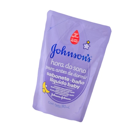 Sabonete Líquido Johnson&johnson Baby Refil Hora Sono 180ml