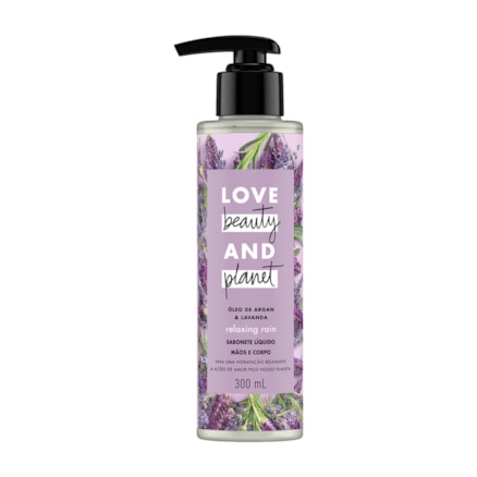 Sabonete Líquido Love Beauty And Planet Lavanda Corpo 300ml