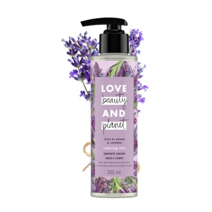 Sabonete Líquido Love Beauty And Planet Lavanda Corpo 300ml