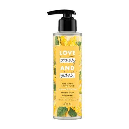 Sabonete Líquido Love Beauty And Planet Óleo De Coco 300ml