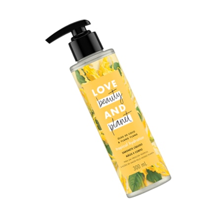 Sabonete Líquido Love Beauty And Planet Óleo De Coco 300ml