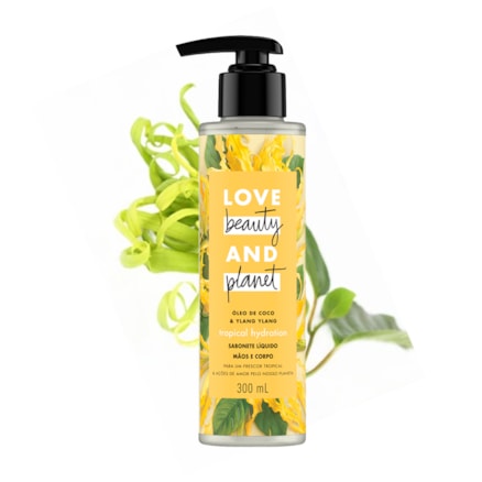 Sabonete Líquido Love Beauty And Planet Óleo De Coco 300ml