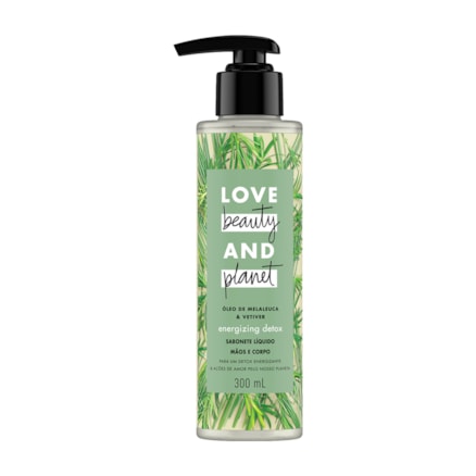 Sabonete Líquido Love Beauty And Planet Vetiver 300ml