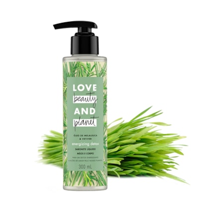 Sabonete Líquido Love Beauty And Planet Vetiver 300ml