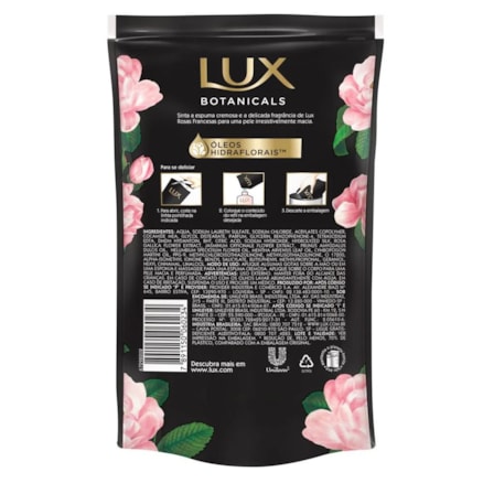 Sabonete Líquido Lux Botanicals Refil Rosas Francesas 200ml