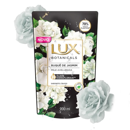 Sabonete Líquido Lux Refil Botanicals Buquê De Jasmim 200ml