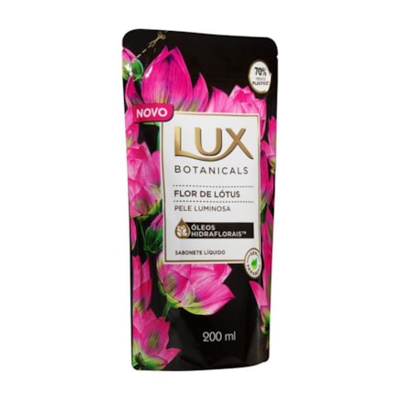 Sabonete Líquido Lux Refil Botanicals Flor De Lótus 200ml