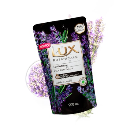 Sabonete Líquido Lux Refil Botanicals Lavanda 200ml