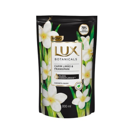 Sabonete Líquido Lux Refil Capim Limão 200ml