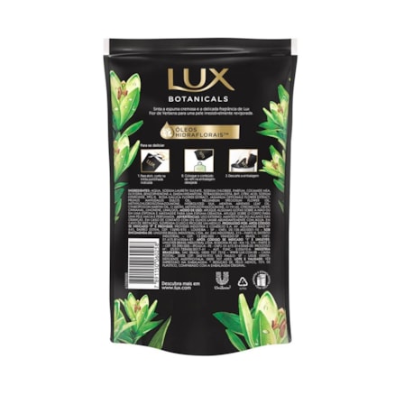 Sabonete Líquido Lux Refil Capim Limão 200ml