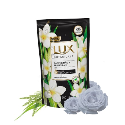 Sabonete Líquido Lux Refil Capim Limão 200ml