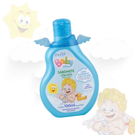 Sabonete Líquido Muriel Baby Azul 100ml