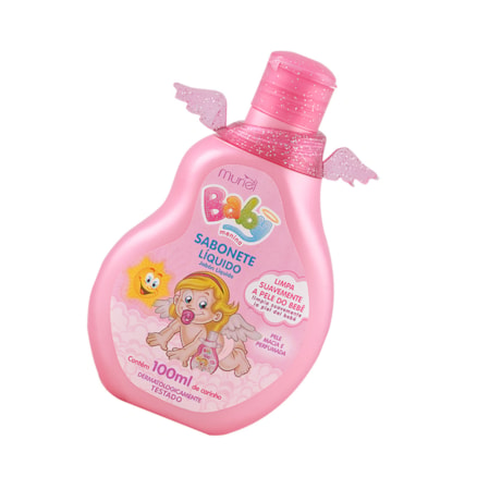 Sabonete Líquido Muriel Baby Rosa 100ml