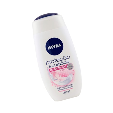 Sabonete Líquido Nivea Antibacteriano Suave Hidratante 250ml