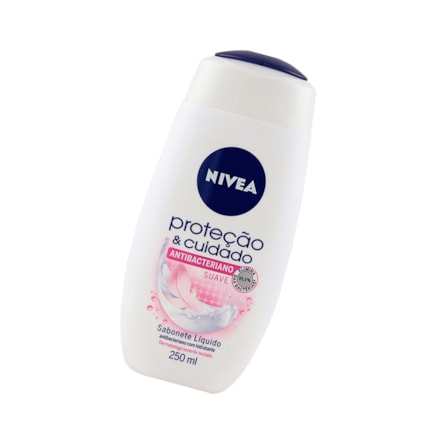 Sabonete Líquido Nivea Antibacteriano Suave Hidratante 250ml