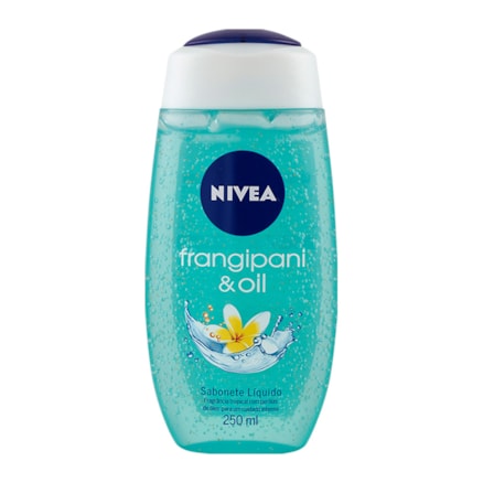 Sabonete Líquido Nivea Frangipani & Oil Textura Gel 250ml