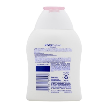 Sabonete Líquido Nivea Íntimo Suave 250ml