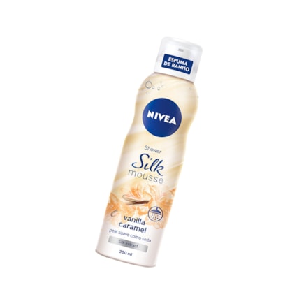 Sabonete Líquido Nivea Mousse Vanilla Caramel Suave 200ml