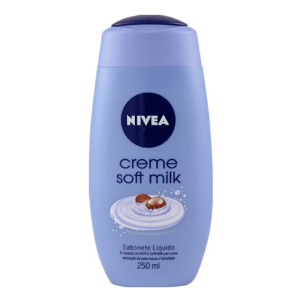 Sabonete Líquido Nivea Soft Milk 250ml