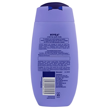 Sabonete Líquido Nivea Soft Milk 250ml