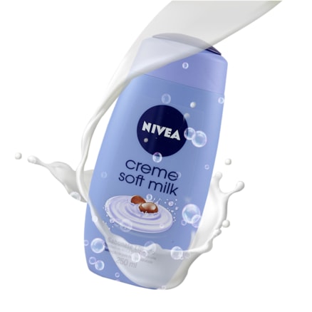 Sabonete Líquido Nivea Soft Milk 250ml