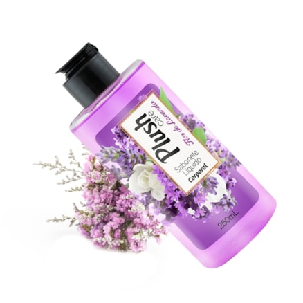 Sabonete Líquido Plush Flor De Lavanda Sustentável 250ml