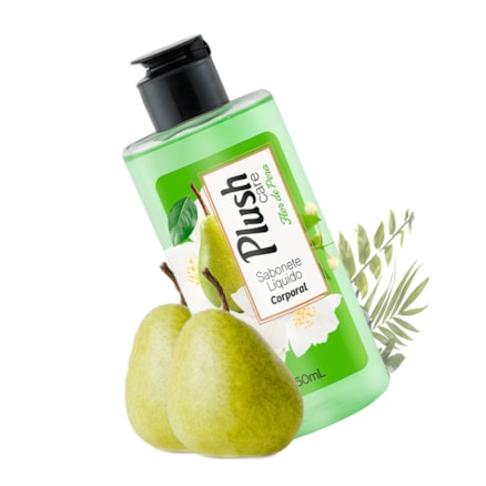 Sabonete Líquido Plush Flor De Pêra Sustentável 250ml