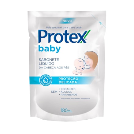 Sabonete Líquido Protex Baby Refil Proteção Delicada 180ml